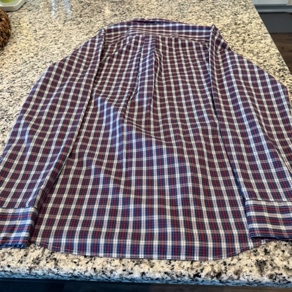Vineyard Vines Tartan Plaid Poplin Shirt - Small - Picture 5 of 7
